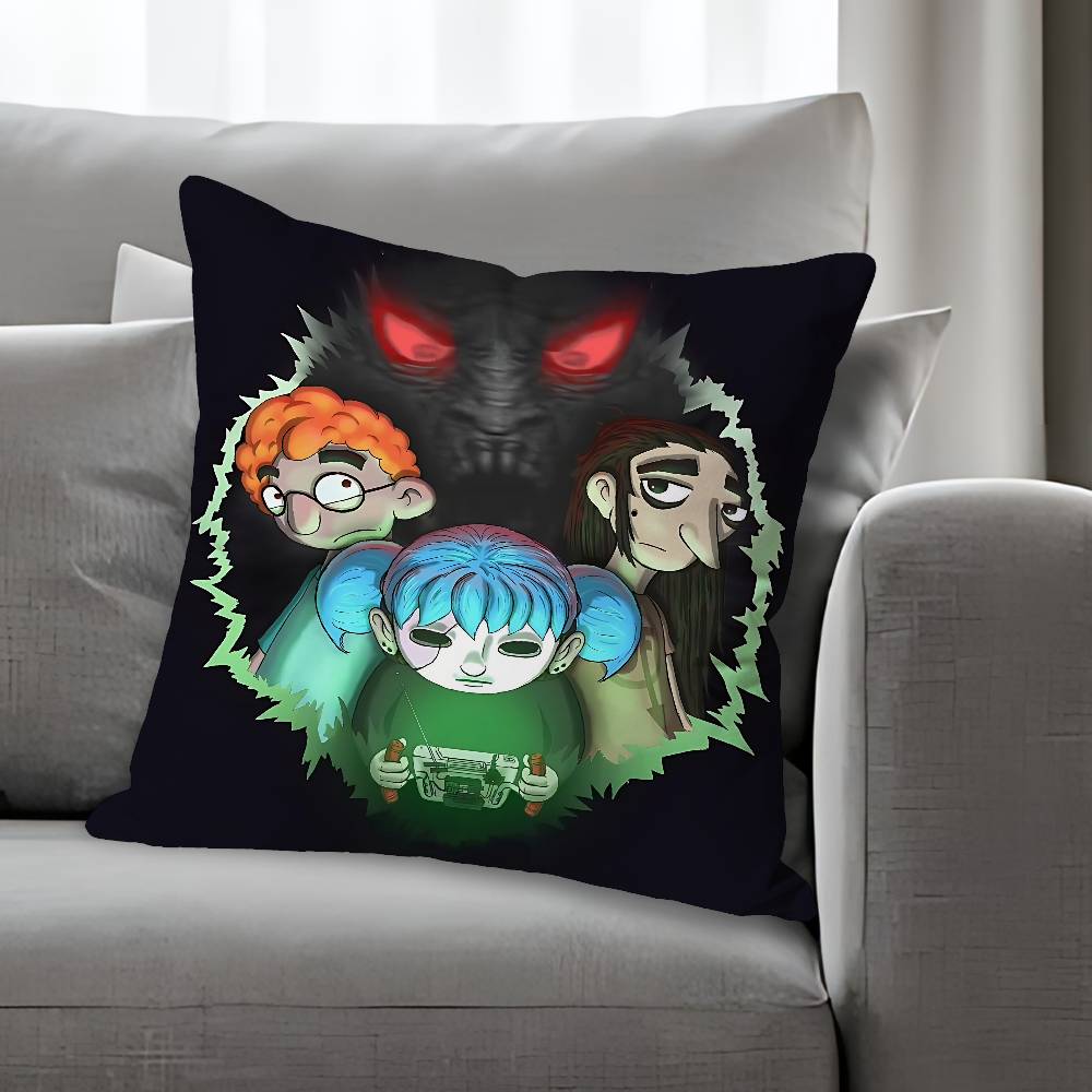 Game SSallys FFace Anime Celebrity Merchandise AllMatch Printed Pillow Case Sofa Car Office Room Decoration Protector