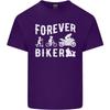 Motorbike Motorcycle Forever Biker Unisexs Light Cotton TShirt