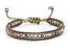 Boho Multicolored Faceted Crystal Japan Miyuki Glass Seed Beads Woven Bracelet Women Men Boho Handmade Chic Fashion Jewelry Gift