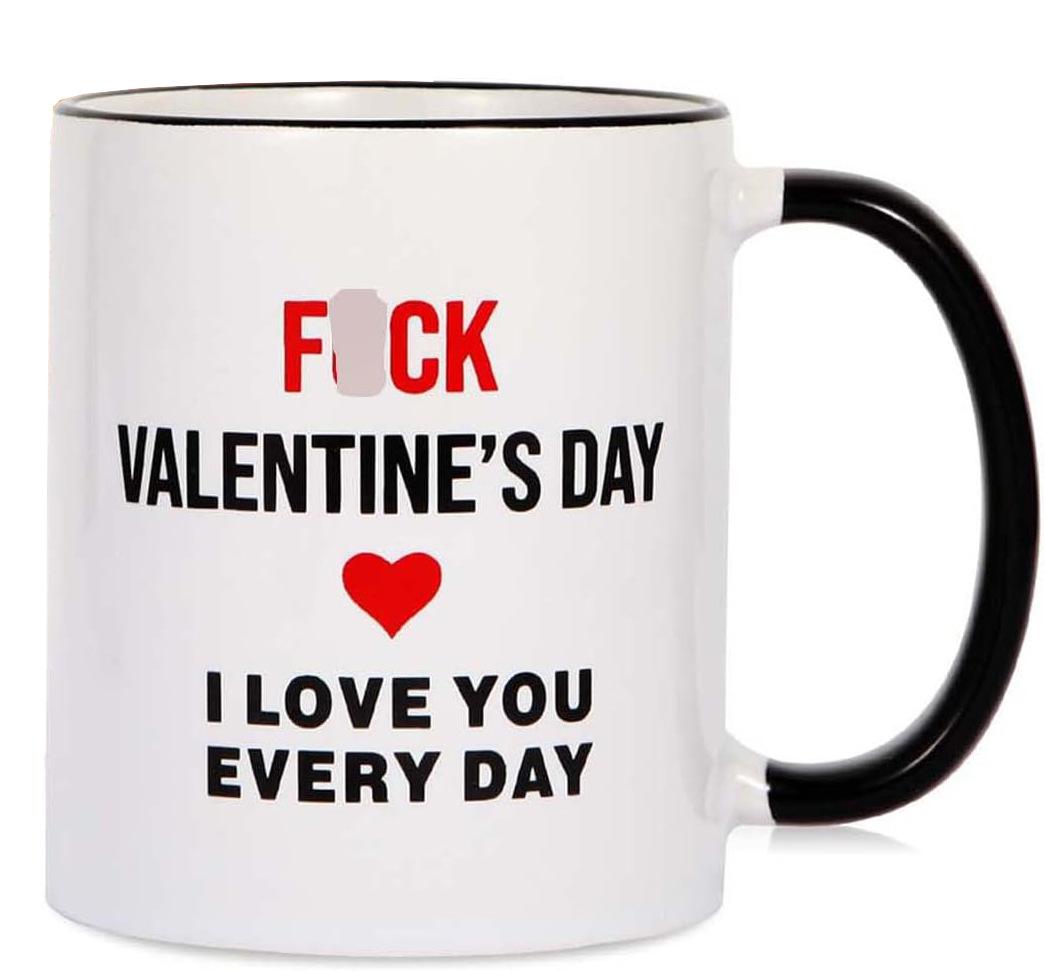 

День святого Валентина Керамическая кофейная кружка Чашка для воды Парень Девушка Новый 301-400ml