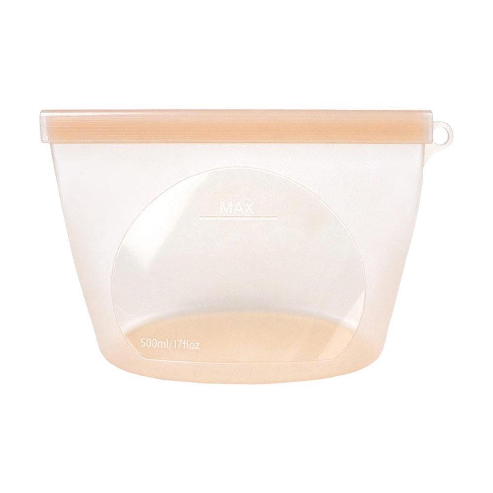 Moisture-proof Refrigerator Food Storage Bag Silicone Fruit Freezer Seal Bag for Kitchen