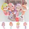 Soft And Cuddly Mermaid Princess Plush Toy With Long Hair For Girls