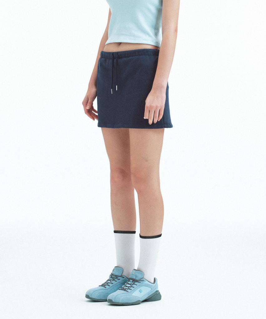 Rest And Recreation Sweat Mini Skort - Navy