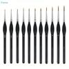 Professional Miniature Paint Brushes Drybrush Micro Detail Paint Brush Set Small Fine Detail Brushes For Acrylic, Watercolor