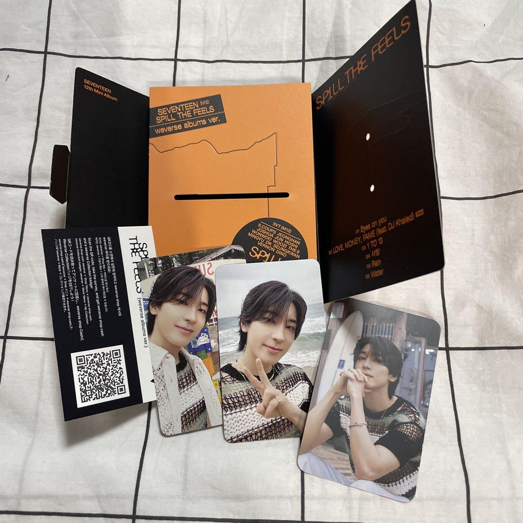 

[USED] SEVENTEEN SPILL THE FEELS Weverse Album Wonwoo