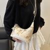 Leinwand Erbsenbeutel Bestickte Cheongsam Tasche Modische Chinesische Stil Handtasche Reise
