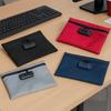 Canvas Portable Locking Pouch Zip Closure Security Document Bag Money Bag with Lock  Home