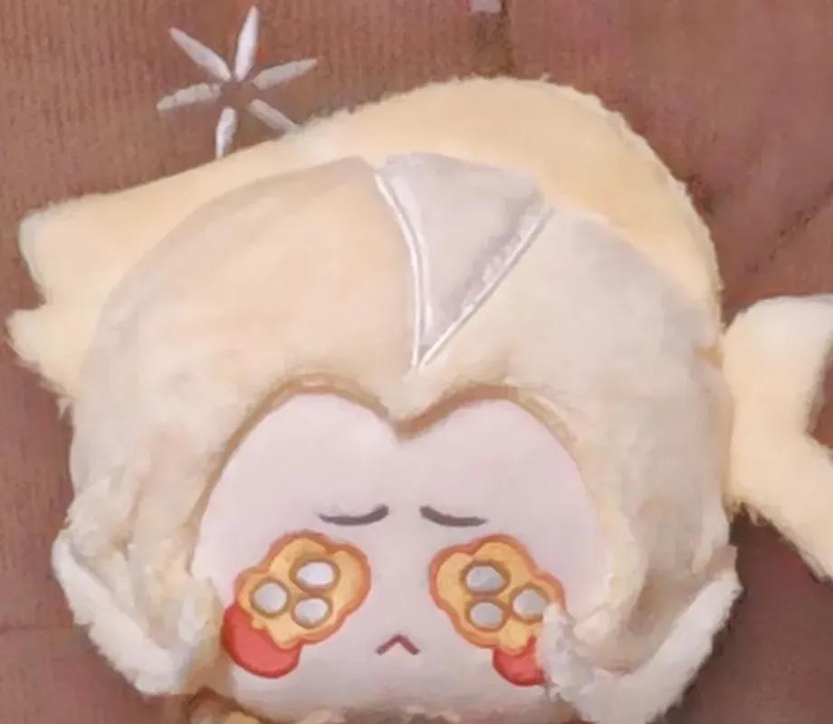 

New 20cm Lucifer Vox Plush Doll Cute Anime Peripherals Toy Birthday Christmas Gift no skeleton