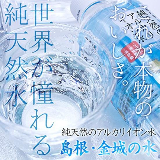 Reines natürliches alkalisches ionisiertes Wasser Kinjo no Hana 500ml 24 Flaschen x 2 Kisten