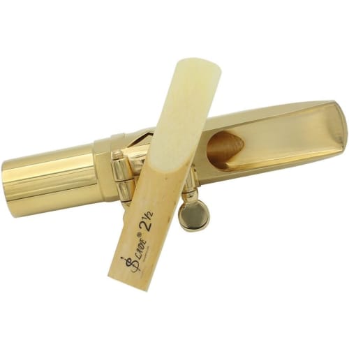 10pcs/Set Lade Alto Saxophone Reeds, 2.5" Bamboo Reeds for bE Alto Saxophone, Replacement Accessories, with Storage Case