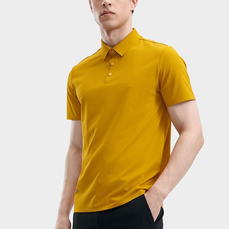 New FILA Polo Shirt Men's Sunset Yellow F11M422124F-YE