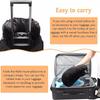 Portable Fillable Neck Pillow Space-saving Neck Travel Cushion Travel Pillow Neck Support Flight Travel Accessories