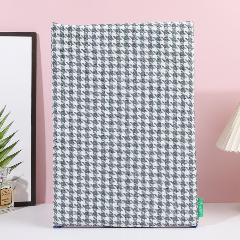 

Houndstooth Pearl Cotton Seat Cushion - Ideal for Travel, Work & Home Chairs 17x7x11.5 синий