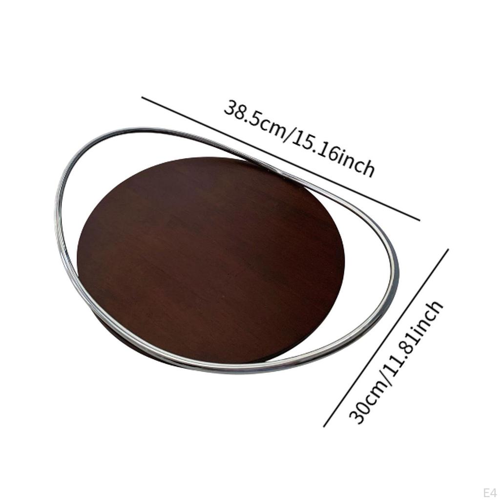 Serviertablett Kaffeetisch-Organizer Obstschale für Zuhause Badezimmer Mittelstück