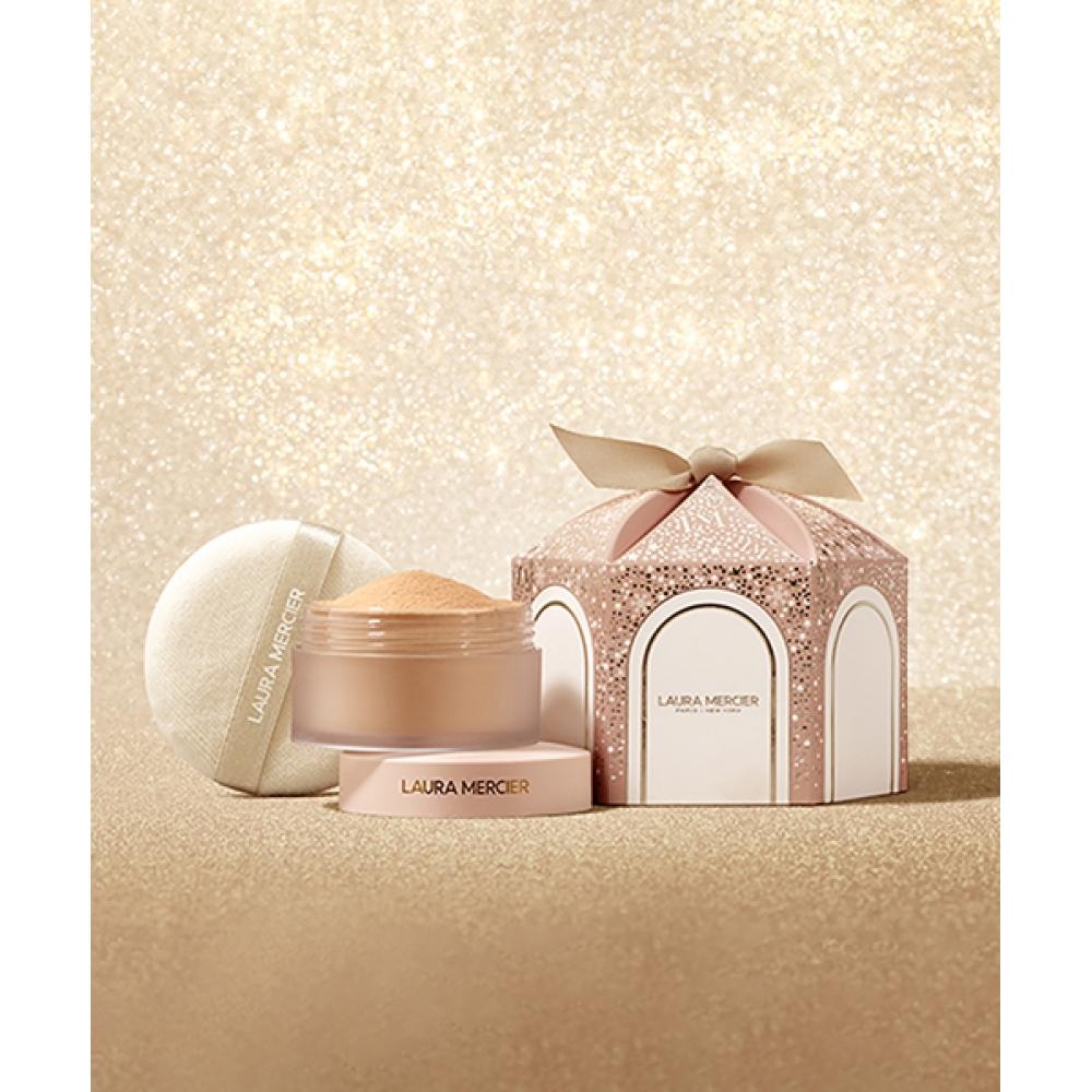 Laura Mercier Flawless Translucent Tone Up Powder   Puff Set beige/F