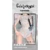 Domila Sexy Lingerie Hot Passion Temptation Open Uniform Pajamas Transparent Lace Onesie Women