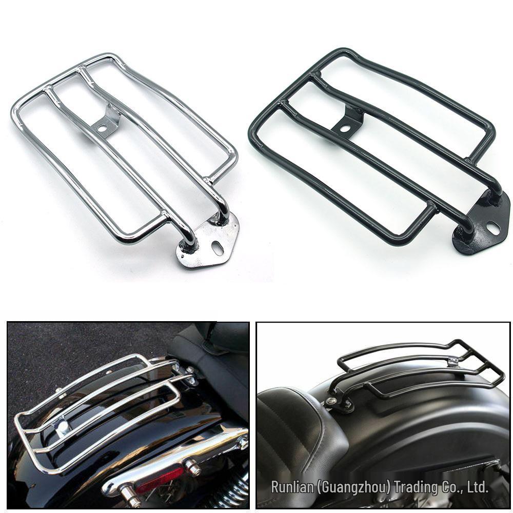 

Harley XL883/1200 48 Dyna Rear Luggage and Tail Rack Black rear rack (small)