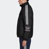 Adidas Originals Trefoil Outline Tref Lg Warm Sports Stand Collar Down Jacket Men Outerwear Black DH5000