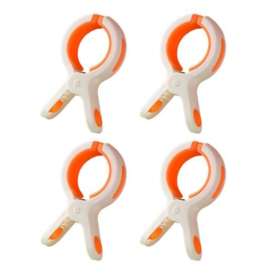 1/4Pcs Beach Chair Towel Clips Double-Layer Clothespins Strong Grip Anti-Slip Windproof Clothes Hanging Clips Quilt Clamp Holders