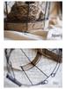 Juhan Retro Iron Wire Handbag Storage Basket - American Country ZAKKA Sundries Decor