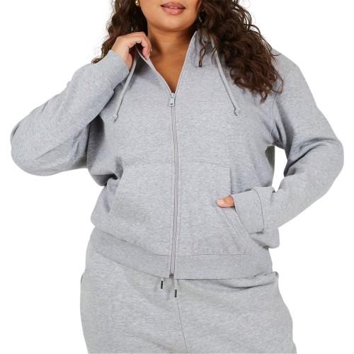 Brave Soul Womens/Ladies Plus Full Zip Hoodie