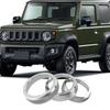 Decorative Trim Frames for 2018-2019 Suzuki Jimny Console Knobs - Set of 3