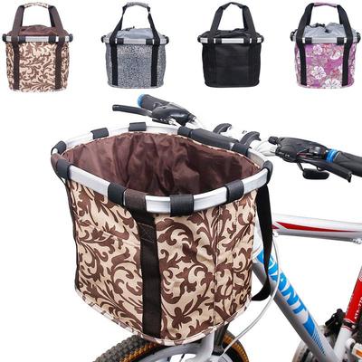 Faltbare Fahrrad-Vorderrohrtasche, wasserdicht, Fahrrad-Lenker-Korb, Radfahren, Vorderrahmen, Fahrradzubehör, Fahrradkörbe, 1 Stück