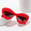 New Cat's Eye Sunglasses Women's Elliptic Form Large Frame Personality Sun Glasses Outdoor Leisure Eyewear UV400