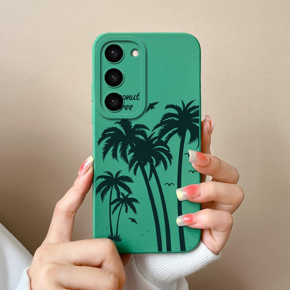 

For Samsung S23 FE Plus Ultra Case Cute Anime Soft Liqiud Silicone Phone Cases For Samsung Galaxy S 23 S23FE S23Plus Back Cover Samsung S23