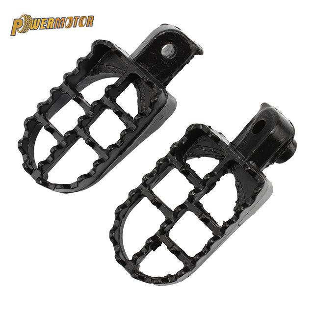 Motorcycle Parts Foot Pegs Pedals for Suzuki Yamaha DL650 PW 80 TW200 Moto Dirt Pit Bike Motocross Modified Accessories Enduro