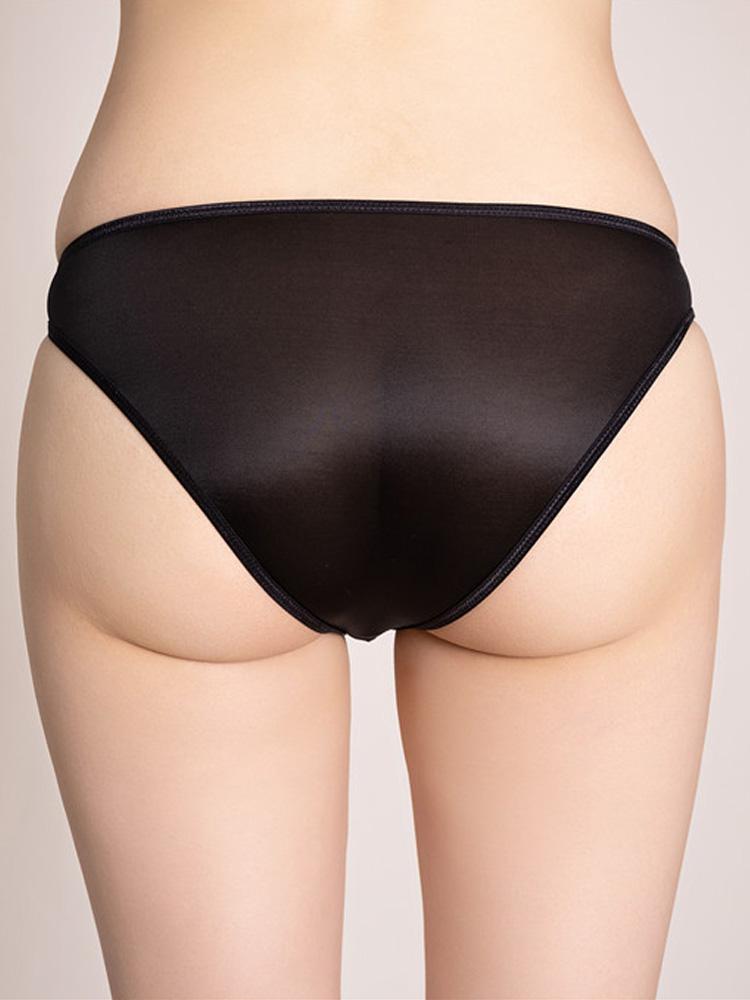 Sexiga Herrar Bandage U Konvex Påse G-String Genomskinlig Andningsbar Trosa Elastisk Utskuren Öppen Gren Sissy Underkläder