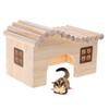 Trendy Wooden Hamster Nest Sleeping House Home Luxury Cage Pet DIY Hideout Hut Toy Small Animal Supplies Hamster Cage