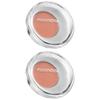 MOONSHOT Melting Mood Semi-Matte Lip Cheek 13 Apricot Shoe X 2