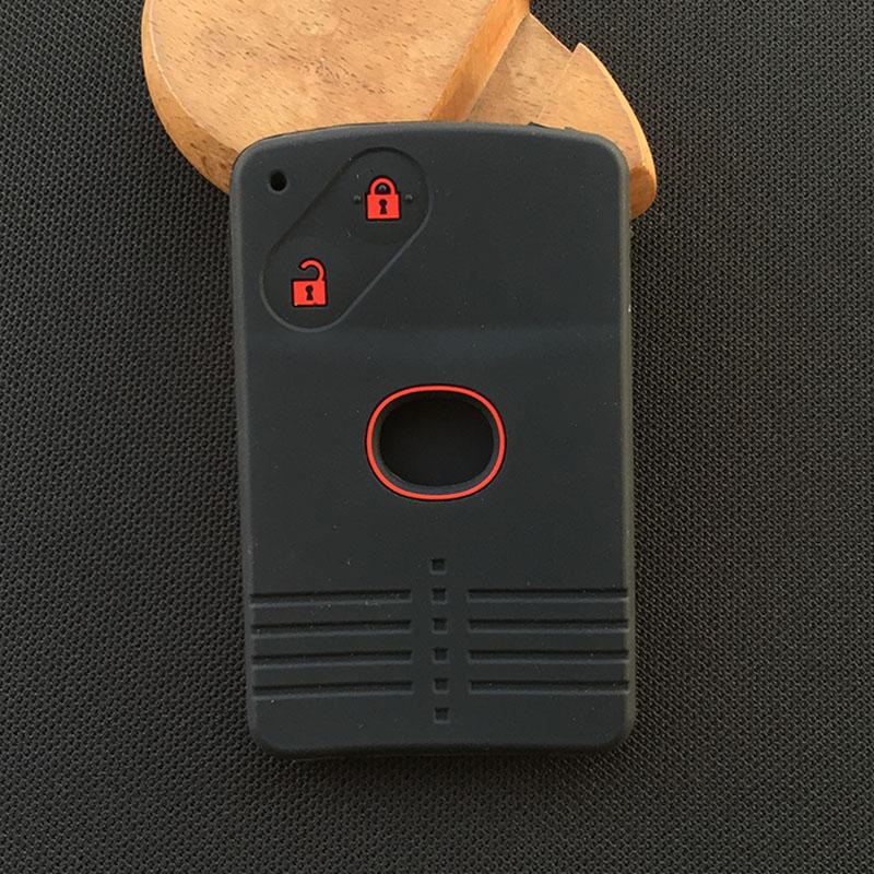 ZAD Silicone rubber car key cover case holder shell skin set for Mazda 3 5 6 8 M8 CX-7 CX-9 2 buttons smart card remote key fob
