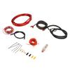 4 Gauge Car Audio Cable Amp Wiring Kit Amplifier Installation Wiring Kit for Subwoofer Speaker