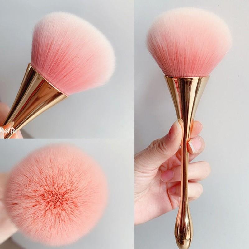 Nail Art Brush Art Dust Brush for Manicure Beauty Brush Blush Loose Powder Brushes Fashion Gel Nail Accessories Nail Pretty Tool