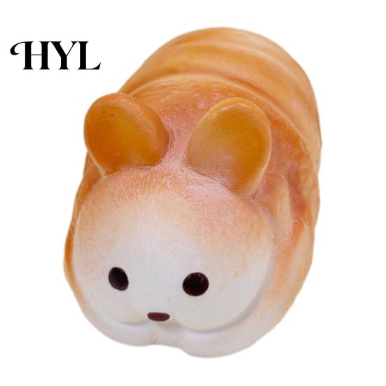 Fake Food Stress Reliever Simulated Toy Slow Rebound Bread Design Relief Rising Squeeze Realistic Texture Color Soft Silicone Decompression