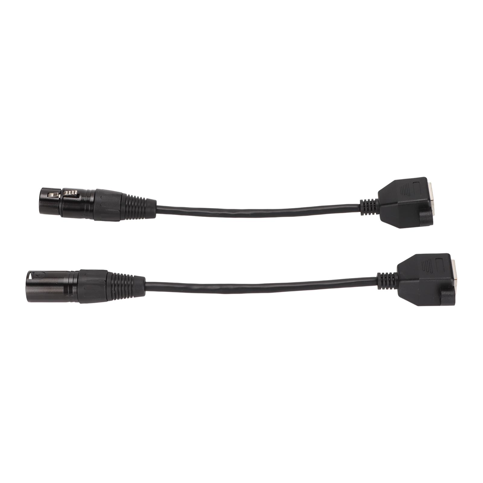 

2 шт. XLR3 - RJ45 кабель 3pin Plug and Play Female XLR сетевой шнур для светодиодной ленты студии звукозаписи