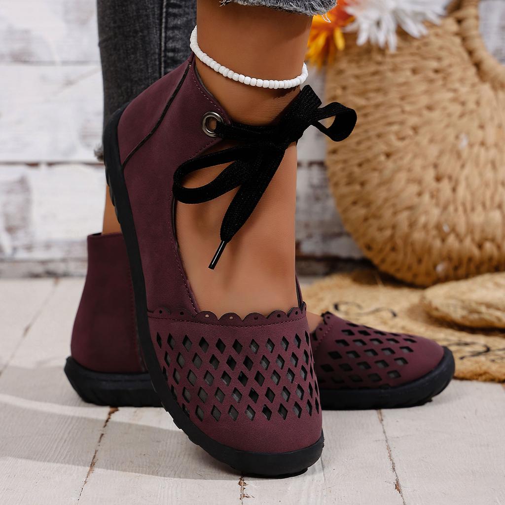 Fashion 2025 New Women Sandals Hollow Out Baotou Women Shoes Roman Lightweight Shoes Outdoor Luxury Casual Flat Sandals Zapatos De Mujer