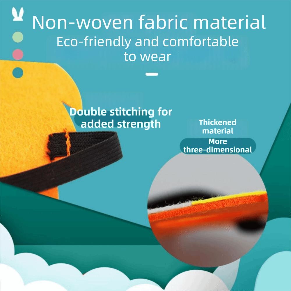 4 ks Filcový materiál Filcová zvířecí maska Den dětí Dárky Maska na Den dětí Safari Párty