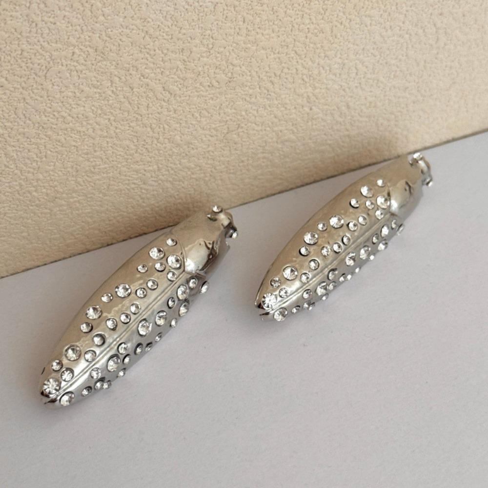 Punk Style Exaggerated Dangle Earrings Rhinestone Personality Earrings Insect Earrings Daily