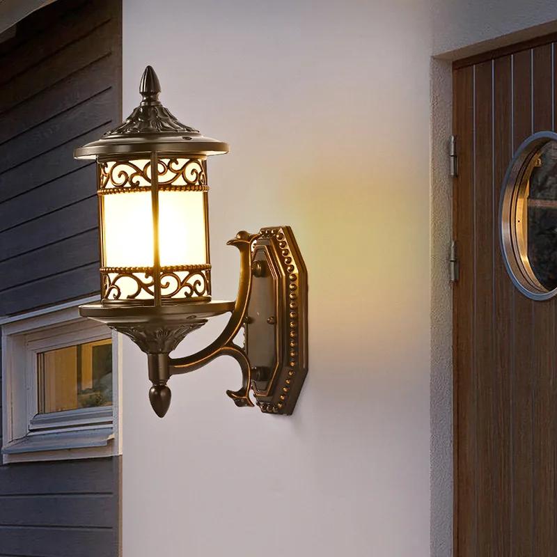 Exterior Wall Lamp Outdoor Lighting Waterproof Outdoor Wall Lamp Entrance Garden Lamp Balcony Wall Lighting Stairway Door
