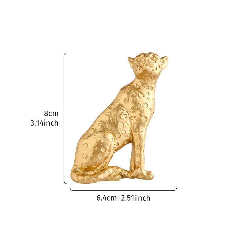 New Hot!Leopard Light Switch Decoration Resin Leopard Figurine Self-Adhesive Detachable Wall Sticker Switch Ornament Home Decor