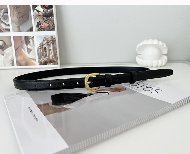 

Genuine Leather Classic Womens Belt In Brown And Black For Effortless Everyday Fashion 95 чорний