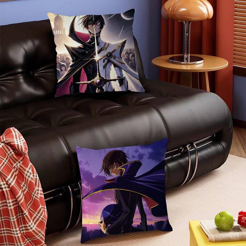 C-kod G-Geass Anime Lönndesign Kuddfodral Glad Höstskörd Dekor Högtidsdekorationskuddfodral