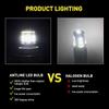 12V 1156 10 Pack Bright 1156 1141 1003 50-SMD White LED Bulbs For Car Interior RV Camper light