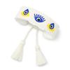 Adjustable Rope Woven Charm Bracelets Pearl Blue Eyes Bracelet Evil Eyes Bracelets  Jewelry Gift