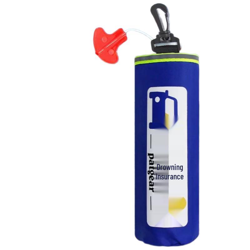 HANDUNYOU Car Emergency Manual Inflatable Lifebuoy Kit
