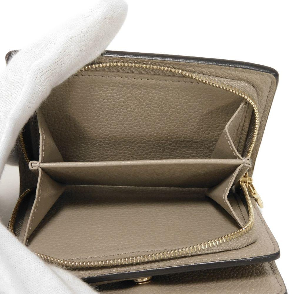 Used 12564 Portefeiulle Claire M80152 7941 Current LV Logo Greige RFID Monogram Empreinte Tourterelle Unisex from Japan
