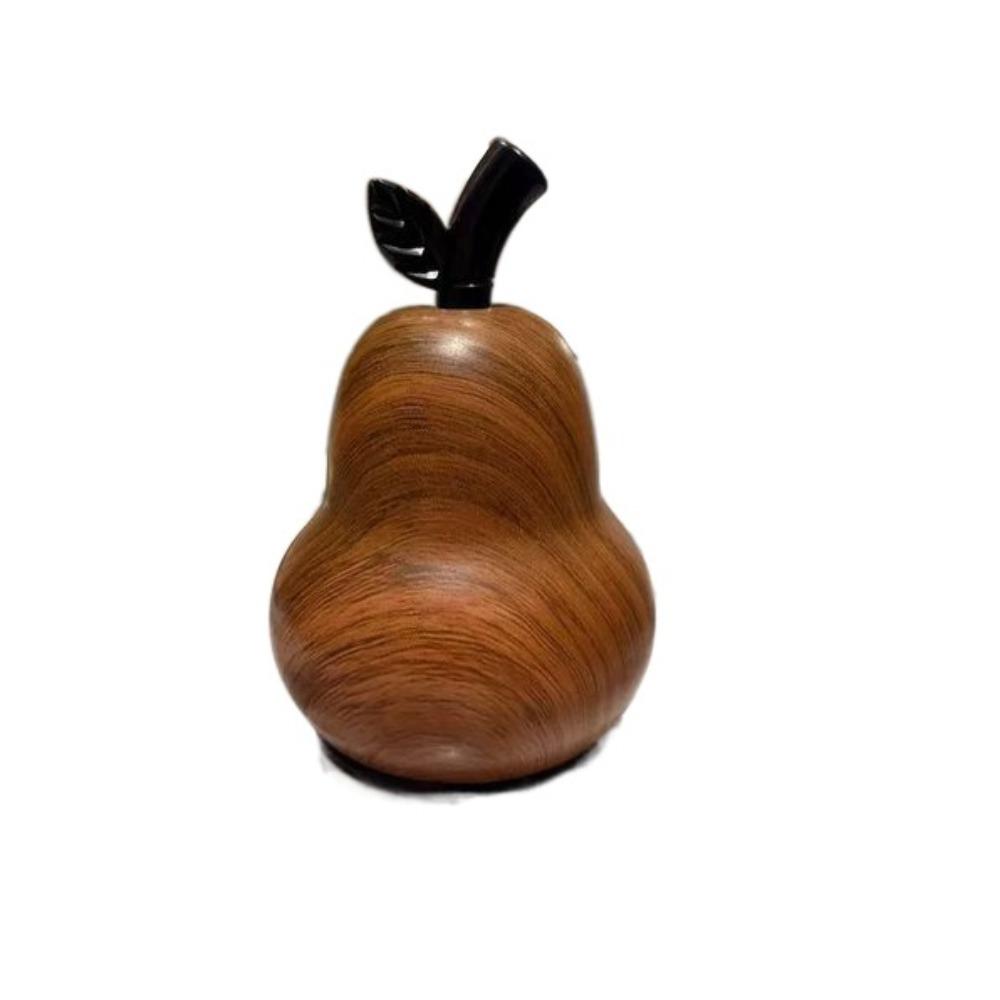 

Dust And Moisture Proof Toothpick Storage Box Pear Shape Cotton Swab Storage Box Home Decorations чёрный